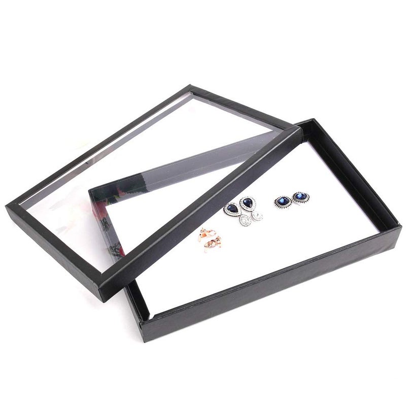ZLY Jewelry Rings Display Tray Velvet 100 Slot Case Box Jewelry Storage Box - Image 3